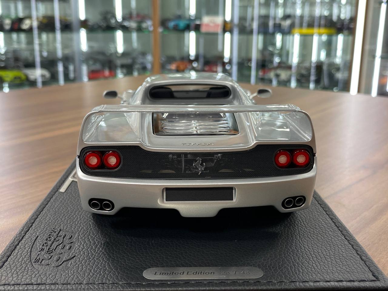 1:18 Resin Model BBR Collection Model Ferrari F50 Coupe – Argento Nurburgring (Limited 48 pcs – Dubai Collectors)