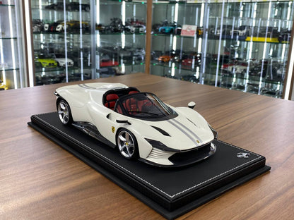 1:18 Resin Model BBR Collection Model Ferrari SP3 Daytona – Bianco Italia Matt (Limited 360 pcs – Dubai Collectors)