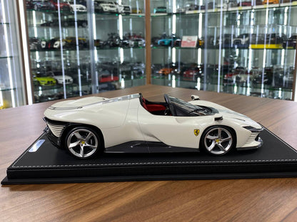 1:18 Resin Model BBR Collection Model Ferrari SP3 Daytona – Bianco Italia Matt (Limited 360 pcs – Dubai Collectors)