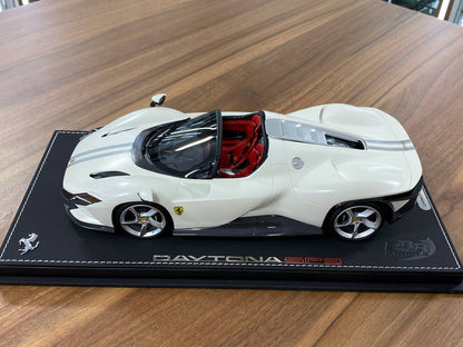 1:18 Resin Model BBR Collection Model Ferrari SP3 Daytona – Bianco Italia Matt (Limited 360 pcs – Dubai Collectors)