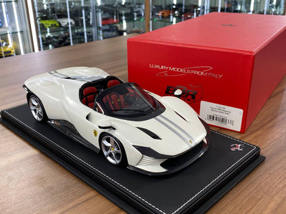 1:18 Resin Model BBR Collection Model Ferrari SP3 Daytona – Bianco Italia Matt (Limited 360 pcs – Dubai Collectors)