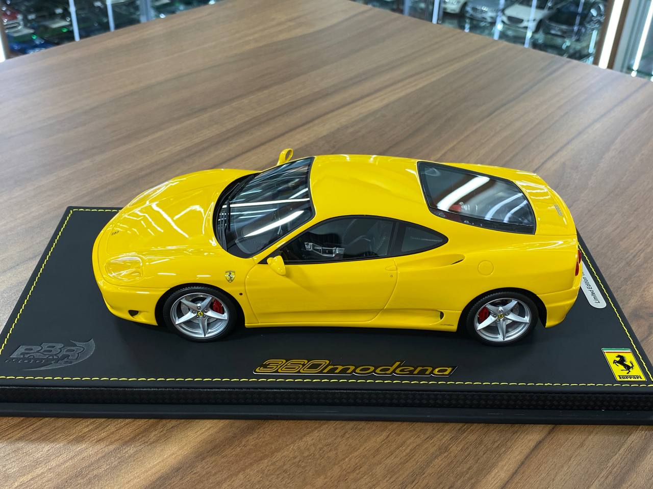 1:18 Resin Model BBR Collection Model Ferrari 360 Modena 1999 – Giallo Modena (Limited 126 pcs – Dubai Collectors)