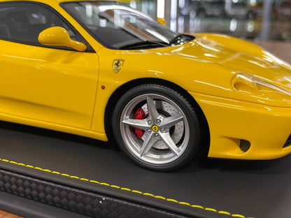 1:18 Resin Model BBR Collection Model Ferrari 360 Modena 1999 – Giallo Modena (Limited 126 pcs – Dubai Collectors)