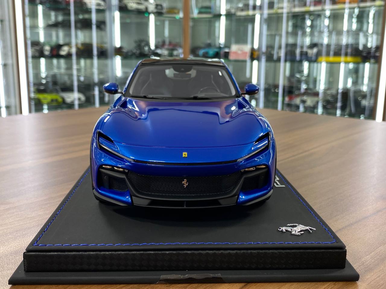 🚨1/18 Resin Model – BBR Models Ferrari Purosangue Blu Corsa Limited Edition/ 84 pcs