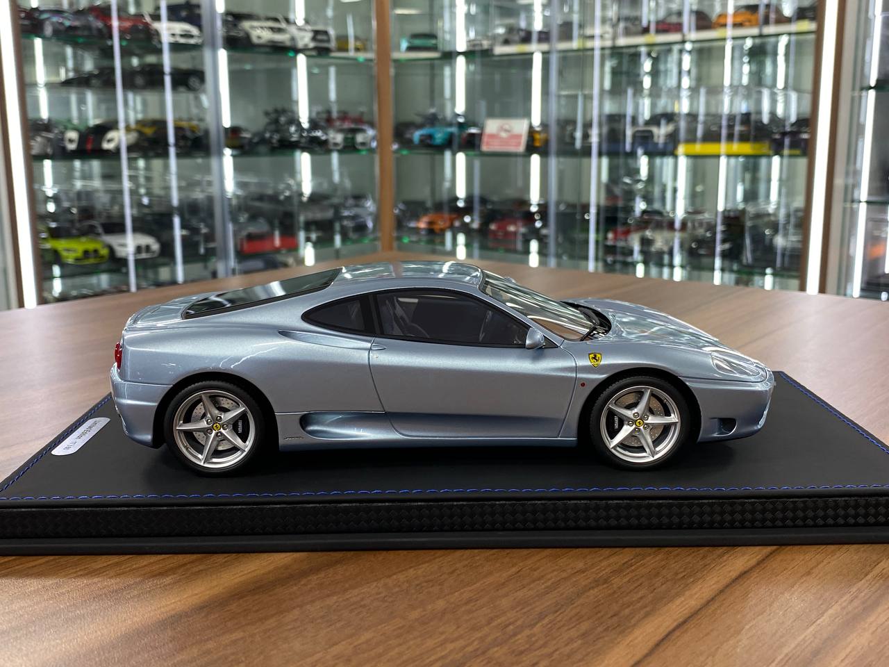 1:18 Resin Model BBR Collection Model Ferrari 360 Modena 1999 – Grigio Alloy (Limited 60 pcs – Dubai Collectors)
