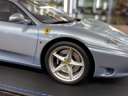 1:18 Resin Model BBR Collection Model Ferrari 360 Modena 1999 – Grigio Alloy (Limited 60 pcs – Dubai Collectors)