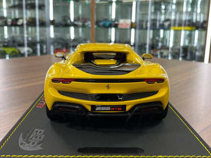 1:18 Resin Model BBR Collection Model Ferrari 296 GTB – Giallo Modena (Limited 99 pcs – Dubai Collectors)