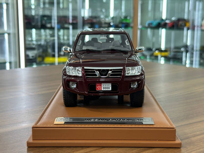 Old School Models Nissan Patrol Y61 (2004) – Red – 1:18 Resin Model (Limited 100 pcs)