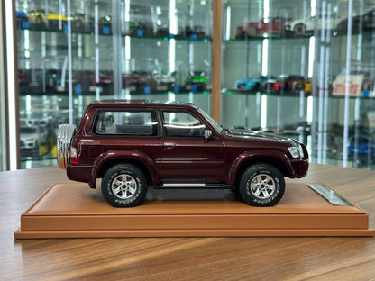 Old School Models Nissan Patrol Y61 (2004) – Red – 1:18 Resin Model (Limited 100 pcs)