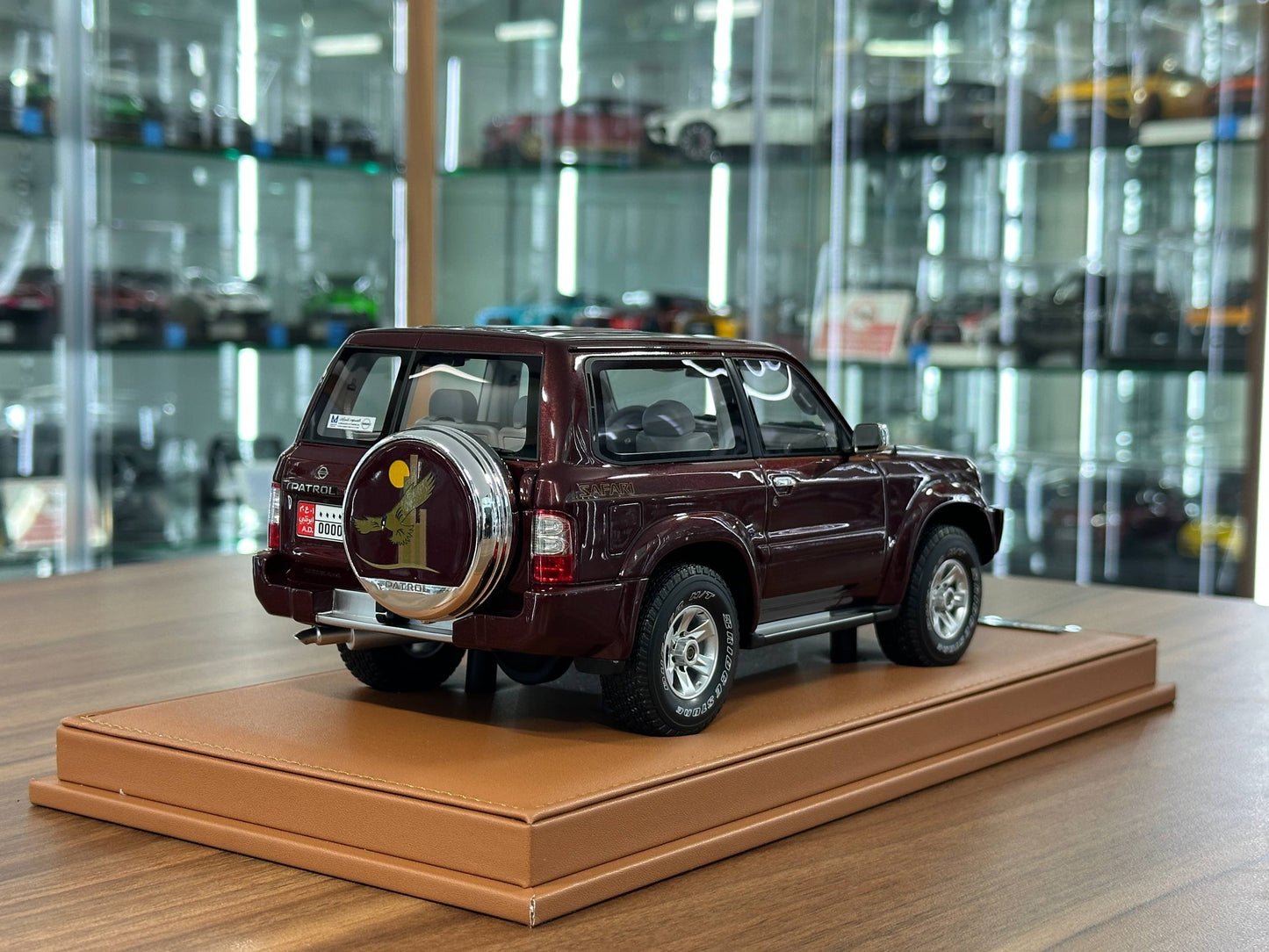 Old School Models Nissan Patrol Y61 (2004) – Red – 1:18 Resin Model (Limited 100 pcs)