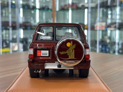 Old School Models Nissan Patrol Y61 (2004) – Red – 1:18 Resin Model (Limited 100 pcs)