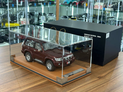 Old School Models Nissan Patrol Y61 (2004) – Red – 1:18 Resin Model (Limited 100 pcs)