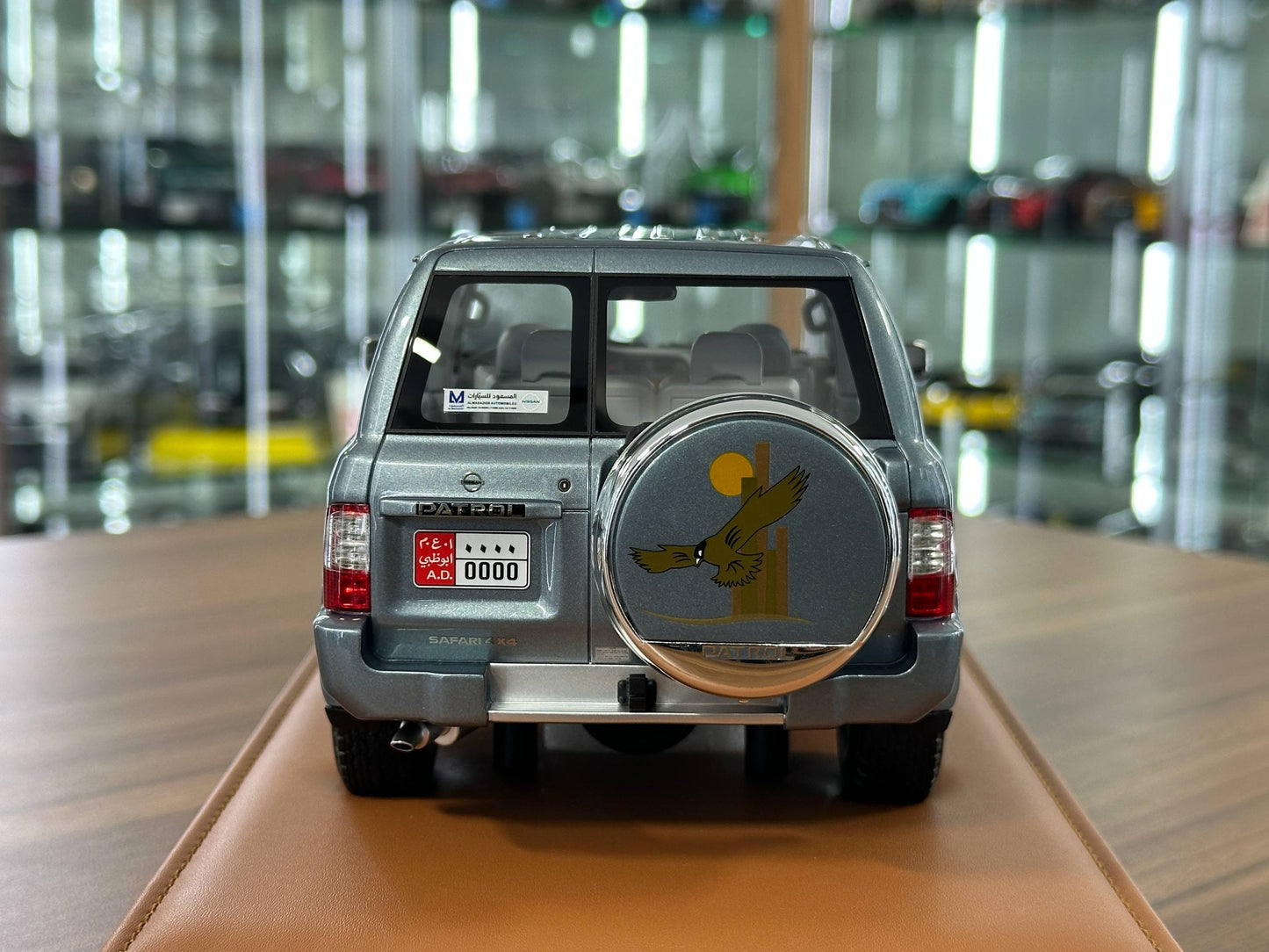 Old School Models Nissan Patrol Y61 (2004) – Grey – 1:18 Resin Model (Non‑Opening, Limited 100 pcs)