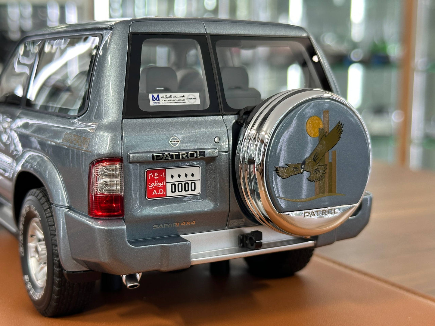 Old School Models Nissan Patrol Y61 (2004) – Grey – 1:18 Resin Model (Non‑Opening, Limited 100 pcs)