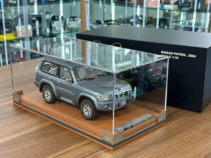 Old School Models Nissan Patrol Y61 (2004) – Grey – 1:18 Resin Model (Non‑Opening, Limited 100 pcs)