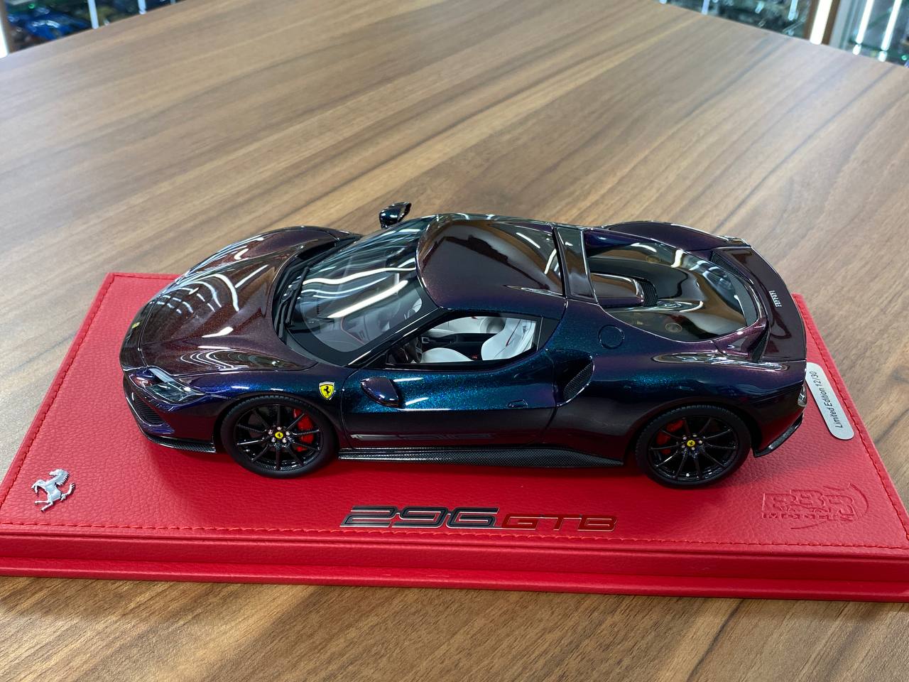 1:18 Resin Model BBR Collection Model Ferrari 296 GTB – Chameleon (Limited 30 pcs – Dubai Collectors)