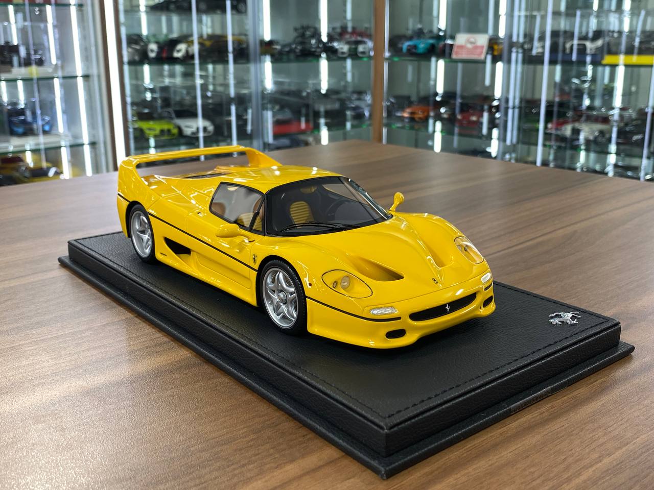 1:18 Resin Model BBR Collection Model Ferrari F50 Coupe – Giallo Modena (Limited 150 pcs – Dubai Collectors)