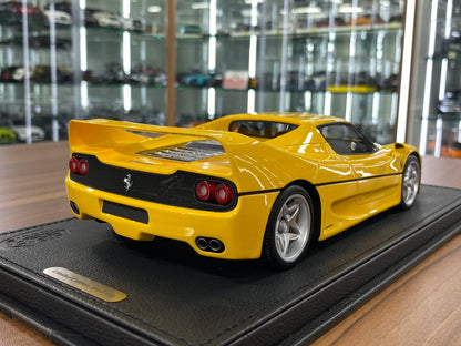 1:18 Resin Model BBR Collection Model Ferrari F50 Coupe – Giallo Modena (Limited 150 pcs – Dubai Collectors)