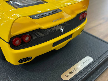 1:18 Resin Model BBR Collection Model Ferrari F50 Coupe – Giallo Modena (Limited 150 pcs – Dubai Collectors)