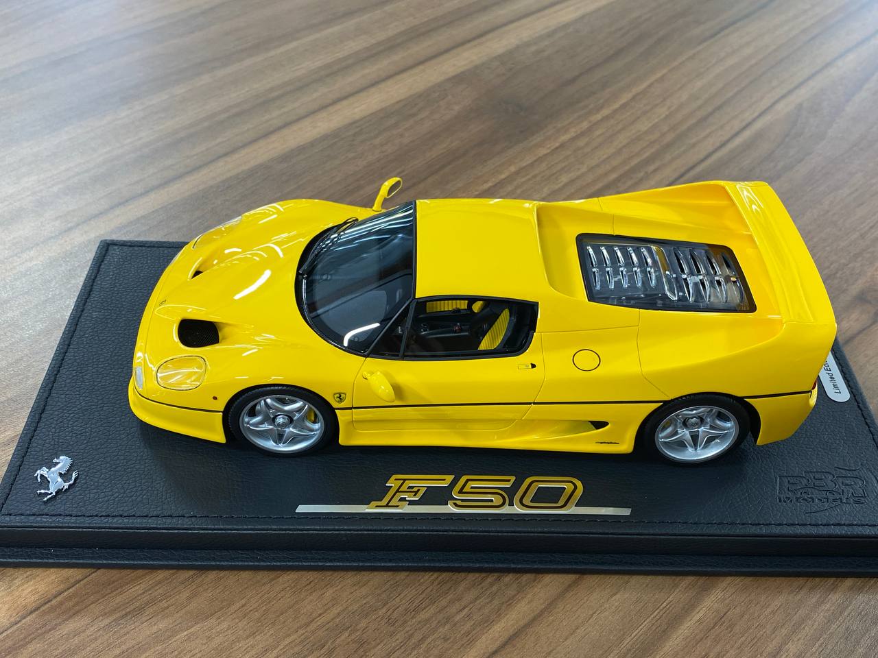 1:18 Resin Model BBR Collection Model Ferrari F50 Coupe – Giallo Modena (Limited 150 pcs – Dubai Collectors)