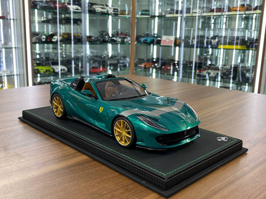 1:18 Resin Model BBR Collection Model Ferrari 812 GTS – Green (Limited 48 pcs – Dubai Collectors)