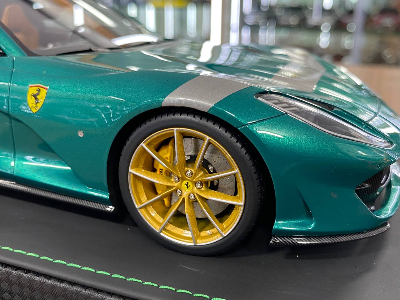 1:18 Resin Model BBR Collection Model Ferrari 812 GTS – Green (Limited 48 pcs – Dubai Collectors)