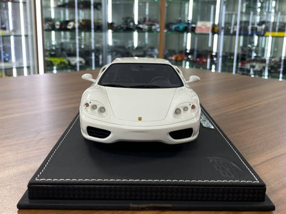 1:18 Resin Model Ferrari 360 Modena 1999  – Gloss White – Limited 84 pcs