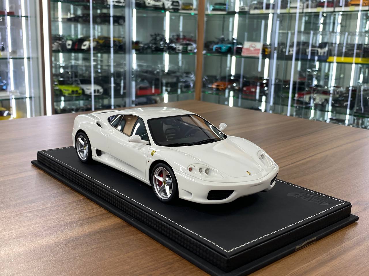 1:18 Resin Model Ferrari 360 Modena 1999  – Gloss White – Limited 84 pcs