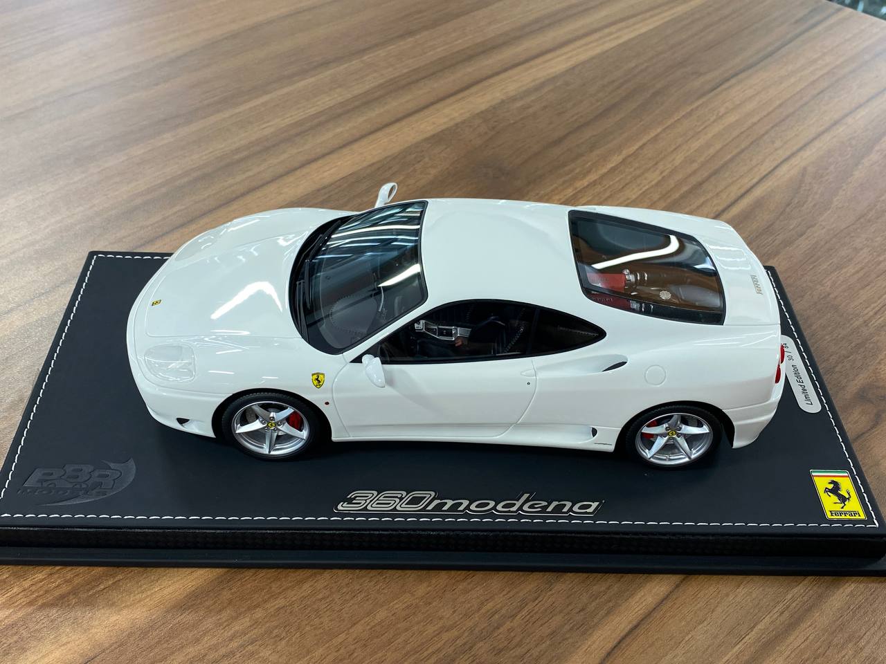 1:18 Resin Model Ferrari 360 Modena 1999  – Gloss White – Limited 84 pcs