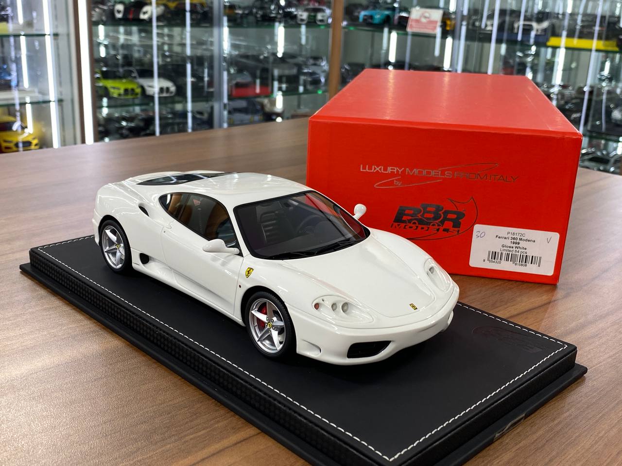 1:18 Resin Model Ferrari 360 Modena 1999  – Gloss White – Limited 84 pcs