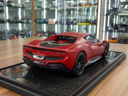 1:18 Resin Model BBR Collection Model Ferrari 296 GTB – Rosso F1-75 (Limited 96 pcs – Dubai Collectors)