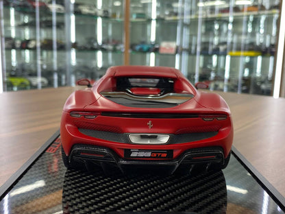 1:18 Resin Model BBR Collection Model Ferrari 296 GTB – Rosso F1-75 (Limited 96 pcs – Dubai Collectors)