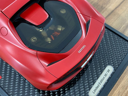 1:18 Resin Model BBR Collection Model Ferrari 296 GTB – Rosso F1-75 (Limited 96 pcs – Dubai Collectors)