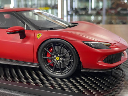 1:18 Resin Model BBR Collection Model Ferrari 296 GTB – Rosso F1-75 (Limited 96 pcs – Dubai Collectors)