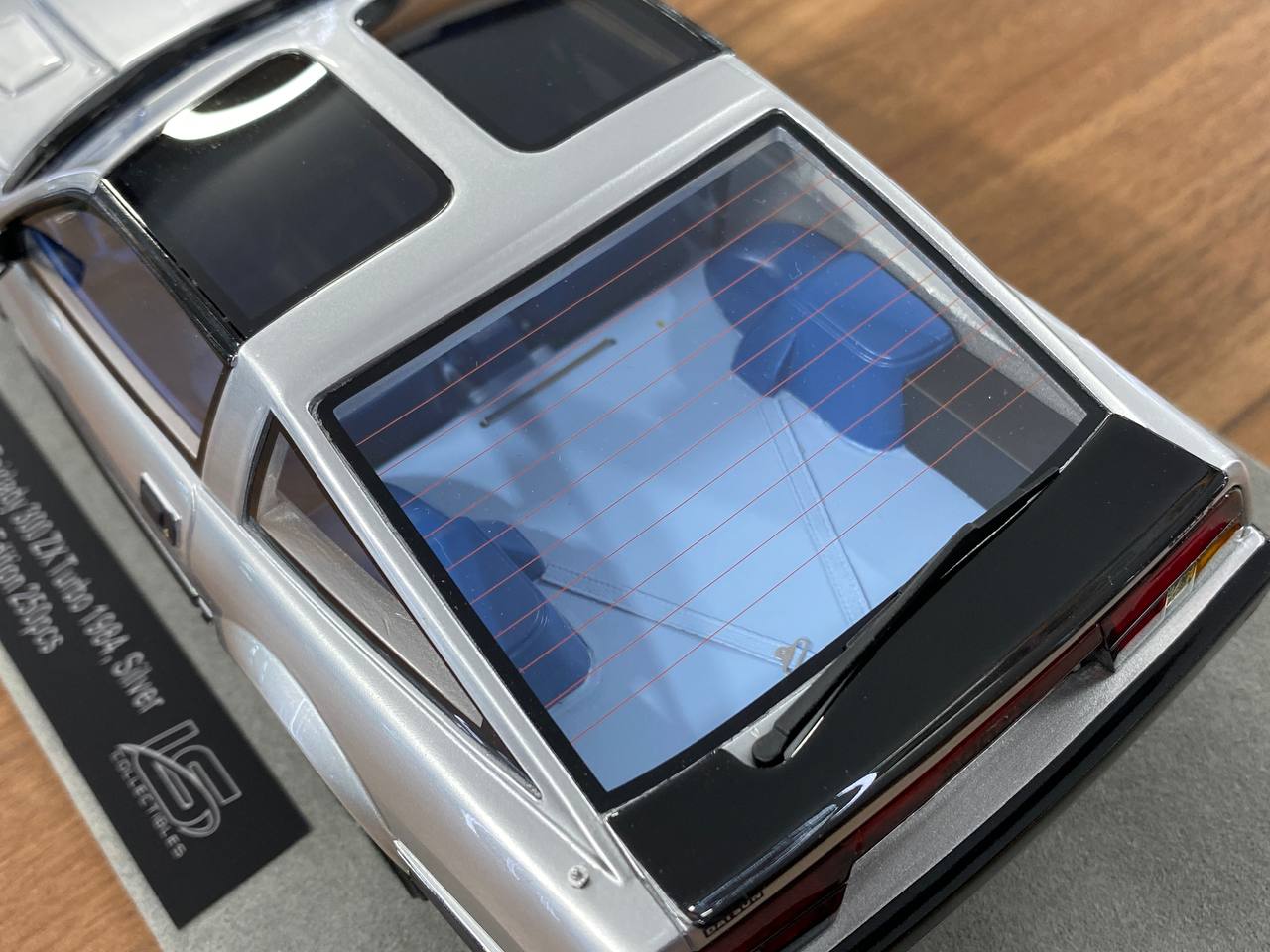 1:18 Resin Model LS Collectibles Nissan Fairlady 300 ZX Turbo 1984 – Silver (Limited 250 pcs – Dubai Collectors)