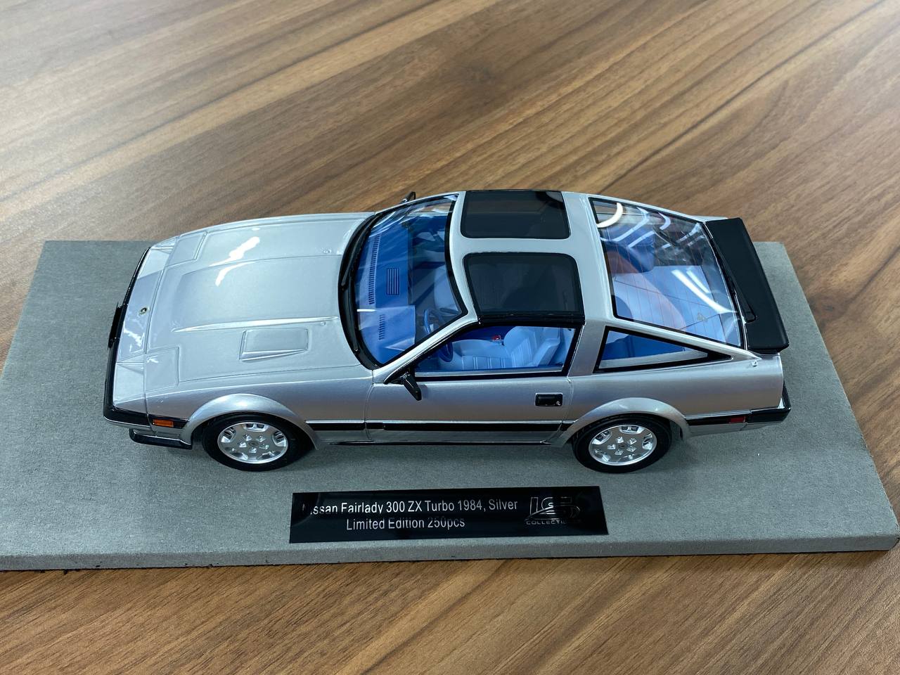 1:18 Resin Model LS Collectibles Nissan Fairlady 300 ZX Turbo 1984 – Silver (Limited 250 pcs – Dubai Collectors)