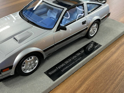 1:18 Resin Model LS Collectibles Nissan Fairlady 300 ZX Turbo 1984 – Silver (Limited 250 pcs – Dubai Collectors)