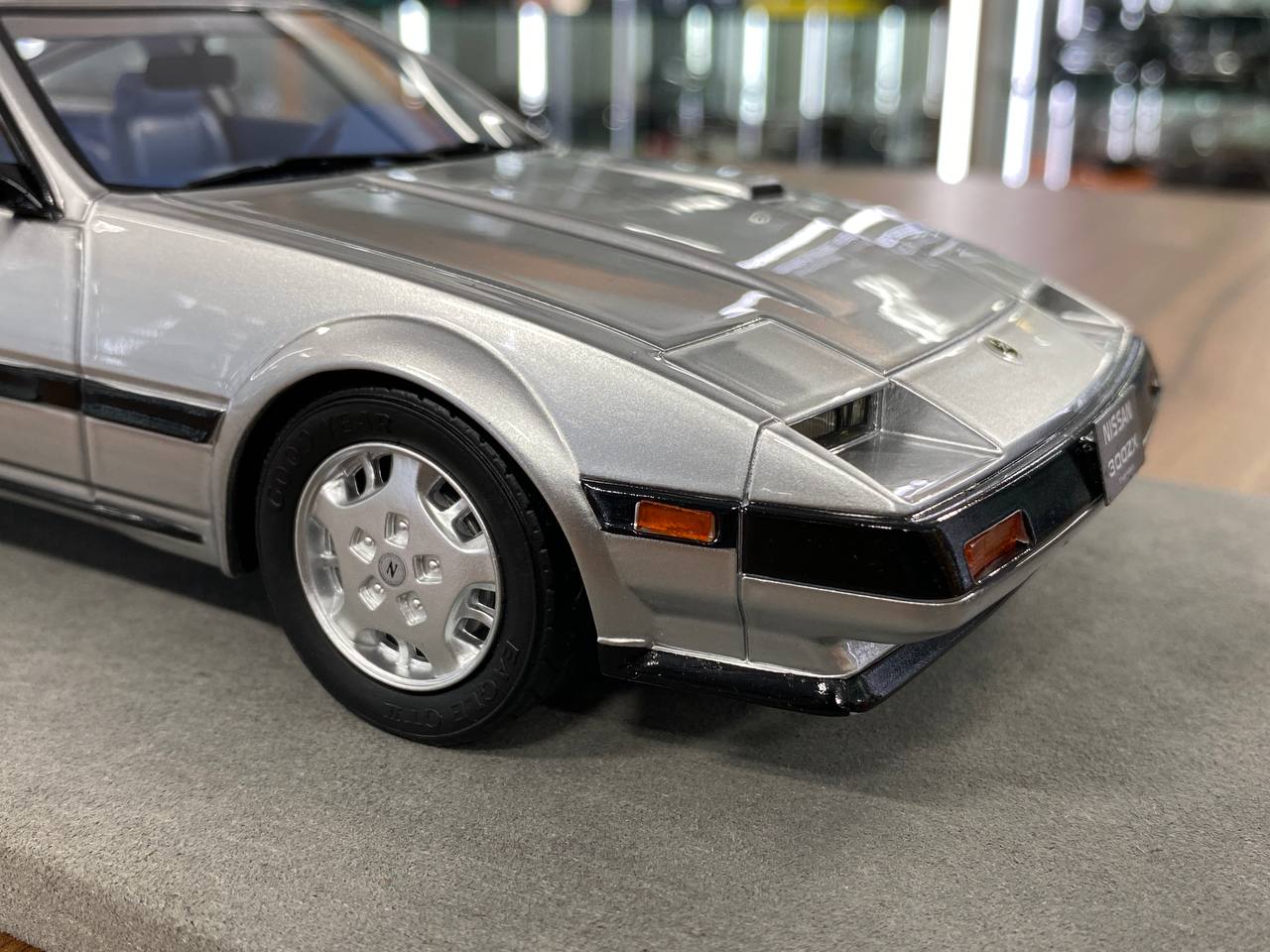 1:18 Resin Model LS Collectibles Nissan Fairlady 300 ZX Turbo 1984 – Silver (Limited 250 pcs – Dubai Collectors)
