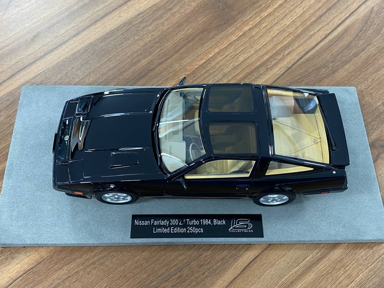 1:18 Resin Model LS Collectibles Nissan Fairlady 300 ZX Turbo 1984 – Black (Limited 250 pcs – Dubai Collectors)