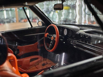 1:18 Resin Model Porsche Singer DLS 2022– Black/Orange | Make Up (Limited 80 pcs – Dubai Collectors)