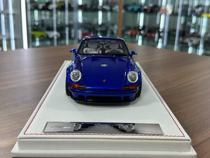 1:18 Resin Model Porsche Singer DLS 2022  – Pearl Blue/Black | IVY Models (Limited 20 pcs – Dubai Collectors)