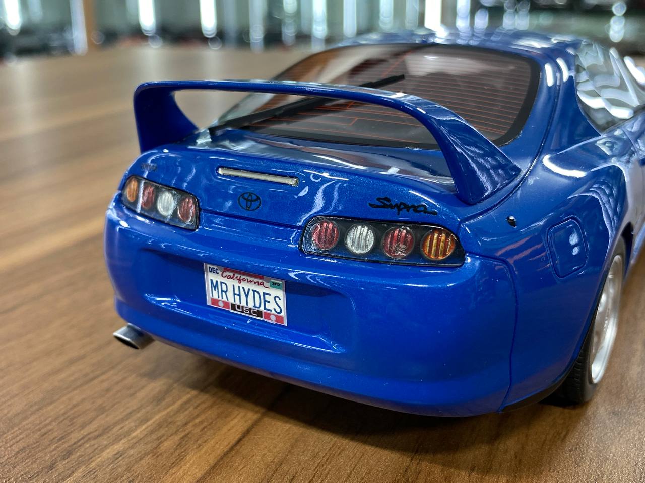 1:18 Resin Model LS Collectibles Toyota Supra MK4 – Blue (Limited Edition – Dubai Collectors)