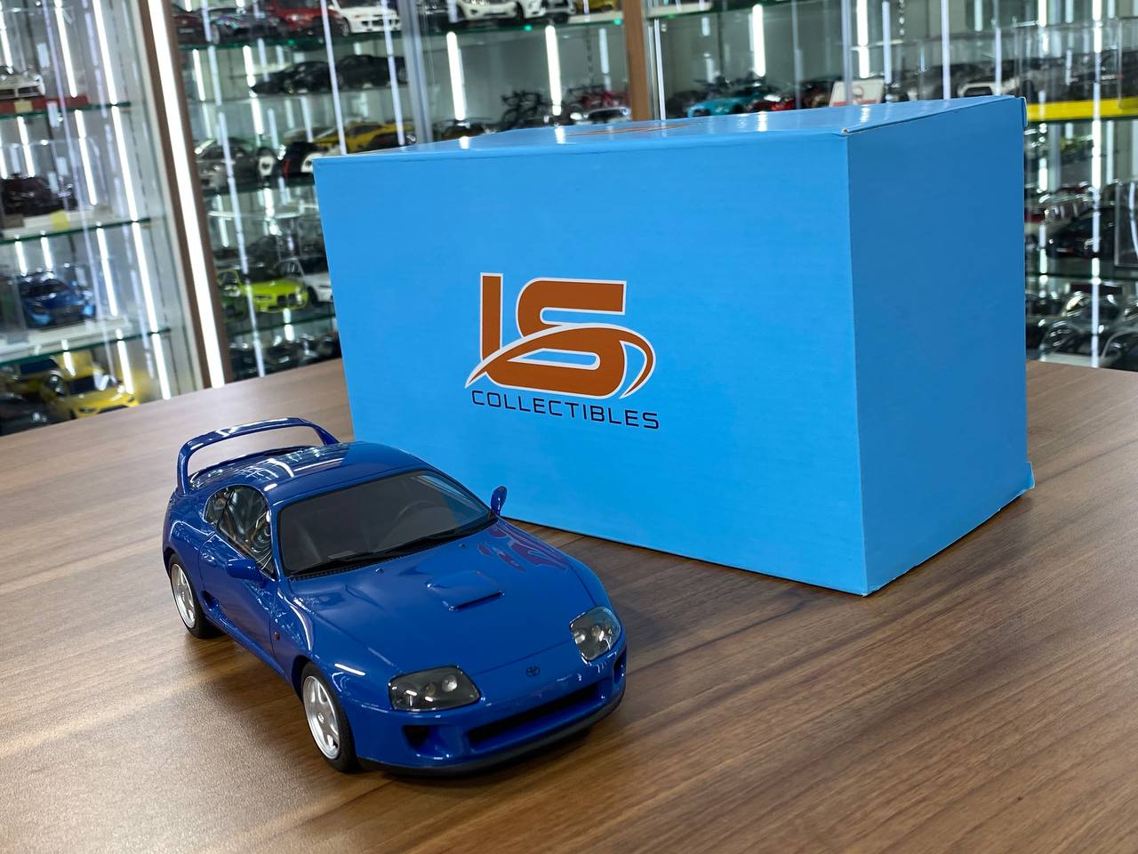 1:18 Resin Model LS Collectibles Toyota Supra MK4 – Blue (Limited Edition – Dubai Collectors)
