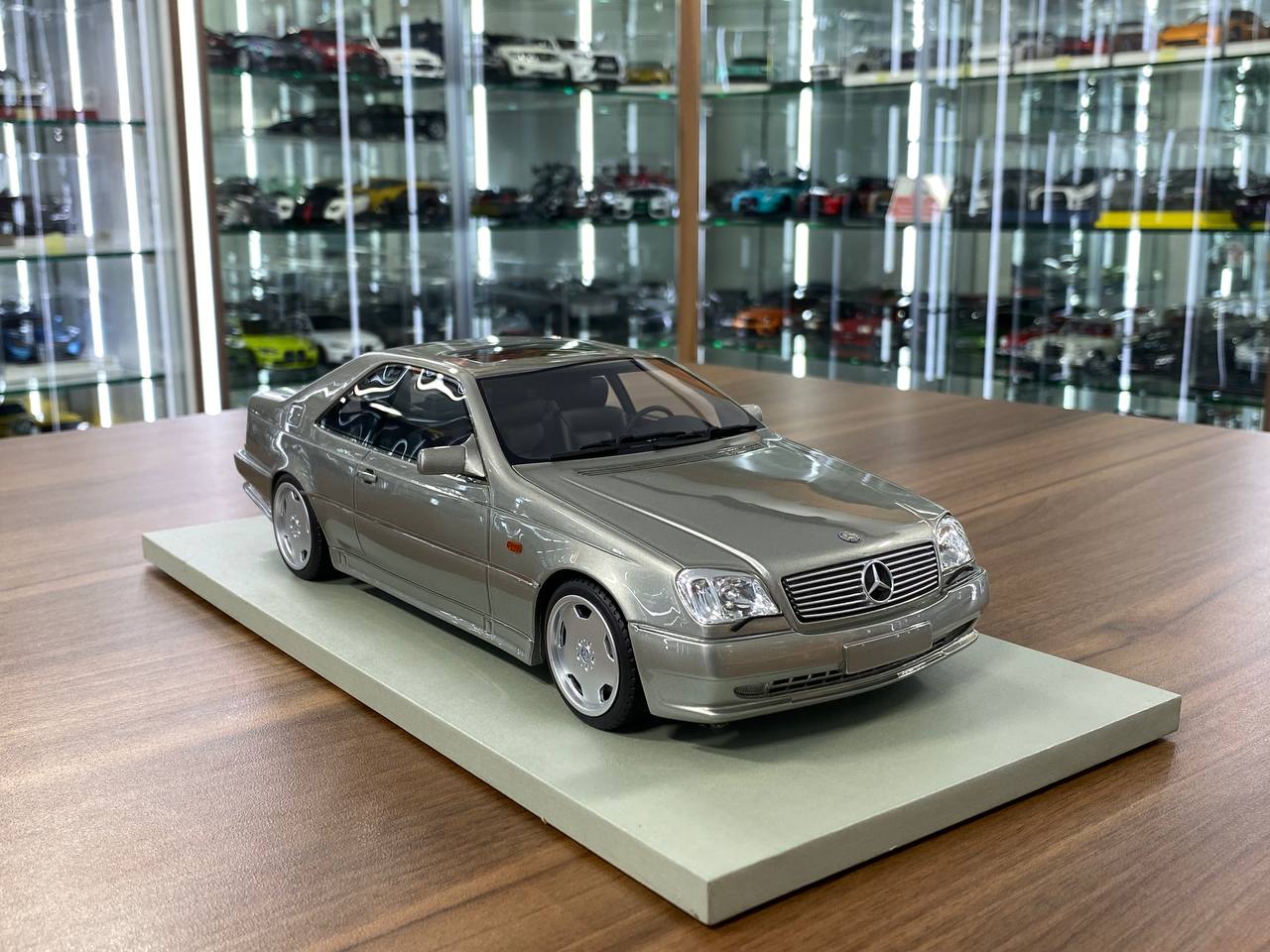 1:18 Resin Model LS Collectibles Mercedes Benz CL 600 7.0 Coupe – Grey (Limited 250 pcs – Dubai Collectors)