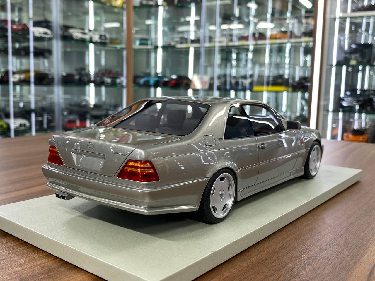 1:18 Resin Model LS Collectibles Mercedes Benz CL 600 7.0 Coupe – Grey (Limited 250 pcs – Dubai Collectors)