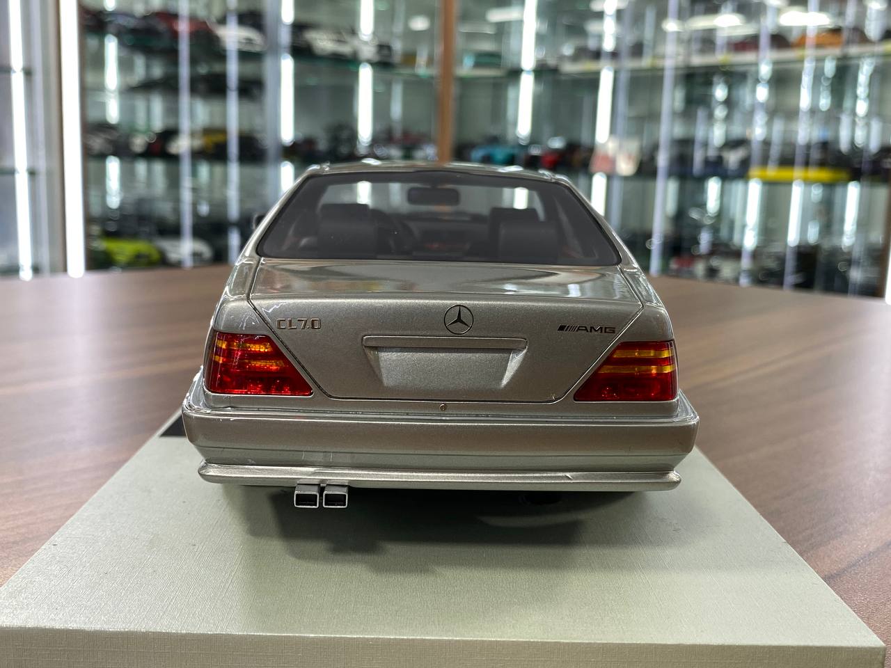 1:18 Resin Model LS Collectibles Mercedes Benz CL 600 7.0 Coupe – Grey (Limited 250 pcs – Dubai Collectors)