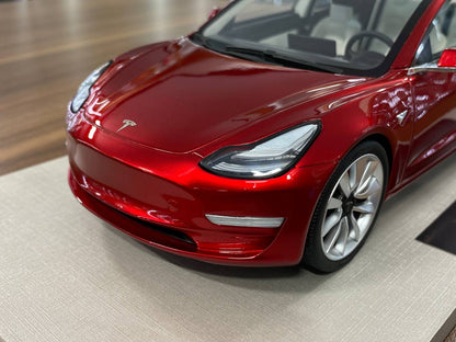 1:18 Resin Model LS Collectibles Tesla Model 3 – Red (Limited 500 pcs – Dubai Collectors)