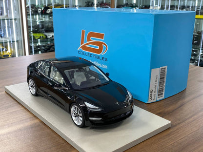 1:18 Resin Model LS Collectibles Tesla Model 3 – Black (Limited 500 pcs – Dubai Collectors)
