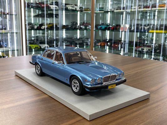 1:18 Resin Model LS Collectibles Jaguar XJ6 1982 – Light Blue (Limited 250 pcs – Dubai Collectors)