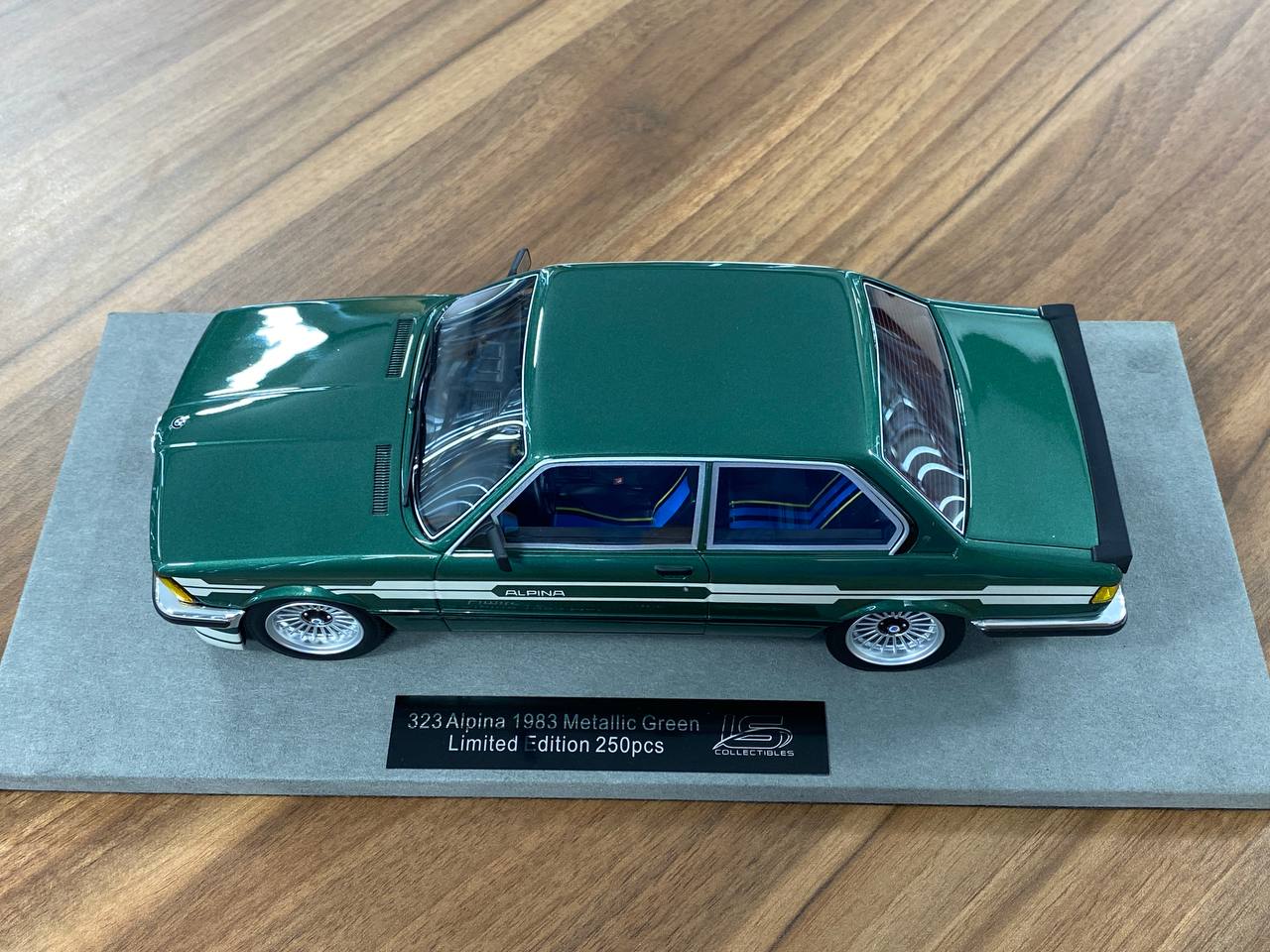 1:18 Resin Model LS Collectibles BMW 323 Alpina 1983 – Metallic Green (Limited 250 pcs – Dubai Collectors)